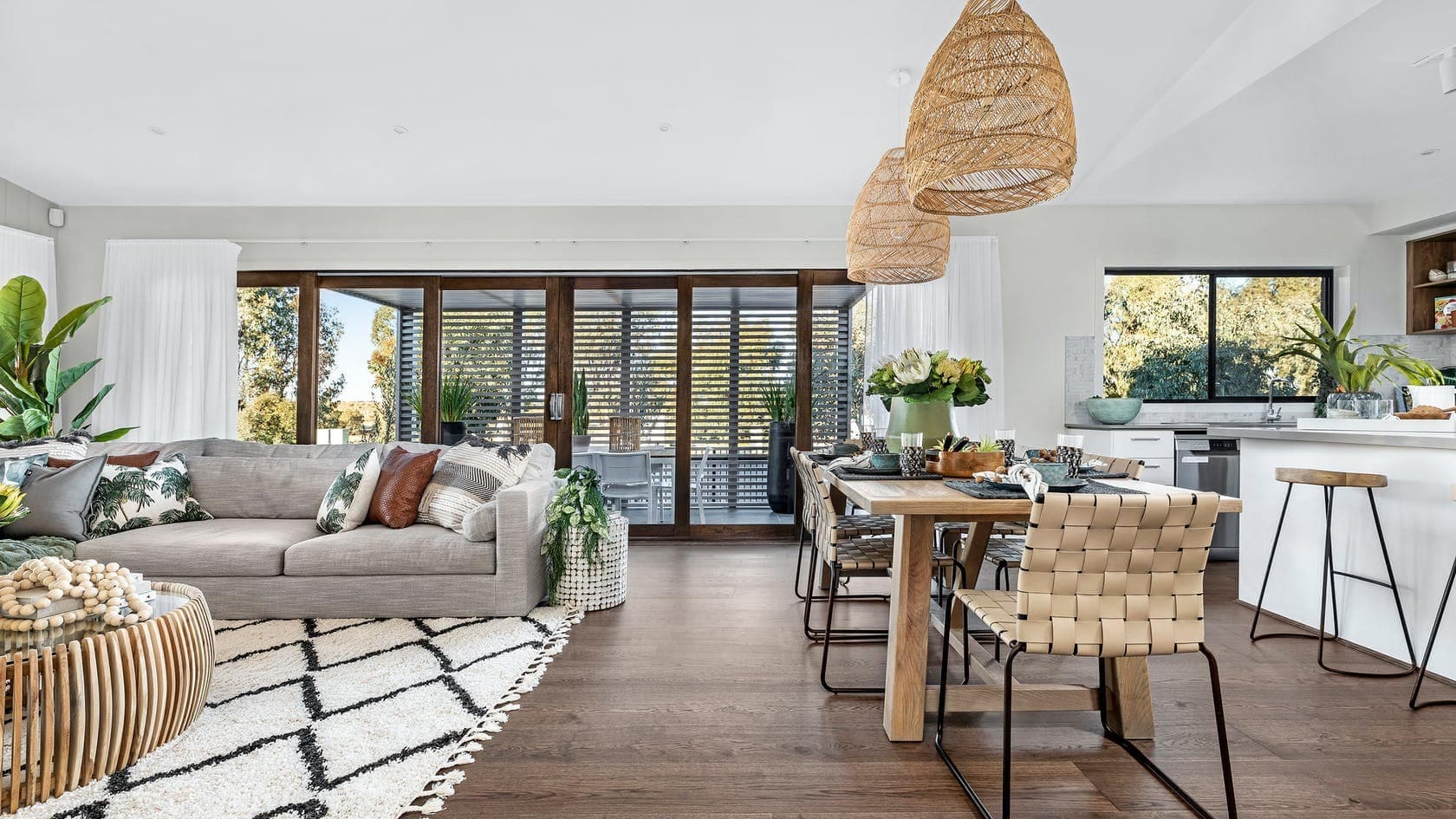Modern Kitchen & Living Upgrade